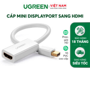 Alternative view of UGREEN Mini DP to HDMI Converter 1080p MD112