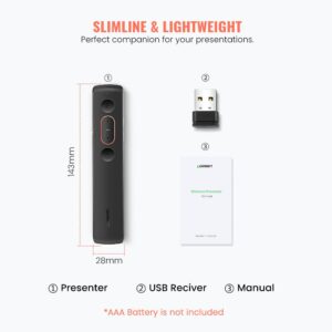 UGREEN Wireless Presenter without Batteries - Ảnh 5