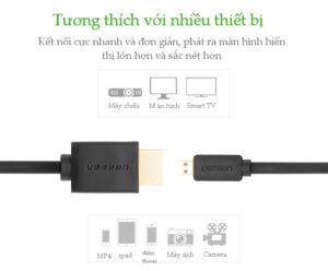UGREEN Micro HDMI to HDMI / MICRO Cable 1m - Ảnh 5