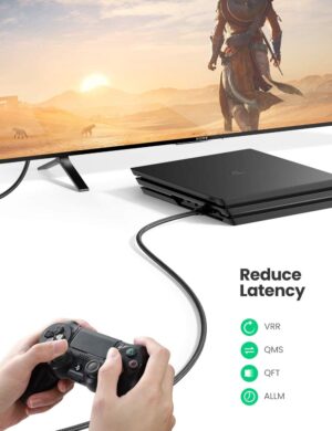 UGREEN 8K HDMI 2.1 Male to Male Round Cable with Braided HD135 - Ảnh 7