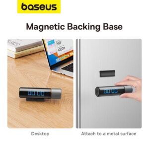 Đồng Hồ Báo Thức Hẹn Giờ Đếm Ngược Màn Hình Kỹ Thuật Số Baseus Heyo Series Magnetic Countdown Timer - Ảnh 15