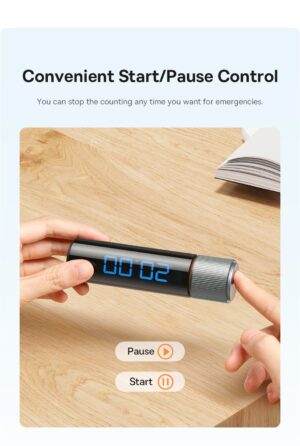 Đồng Hồ Báo Thức Hẹn Giờ Đếm Ngược Màn Hình Kỹ Thuật Số Baseus Heyo Series Magnetic Countdown Timer - Ảnh 7