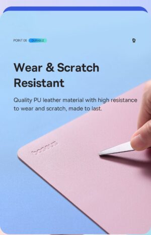 Lót Chuột Baseus Mouse Pad Chất Liệu Da PU Siêu Mịn - Ảnh 12
