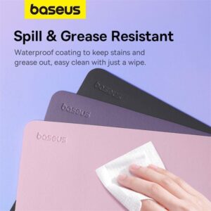 Lót Chuột Baseus Mouse Pad Chất Liệu Da PU Siêu Mịn - Ảnh 7