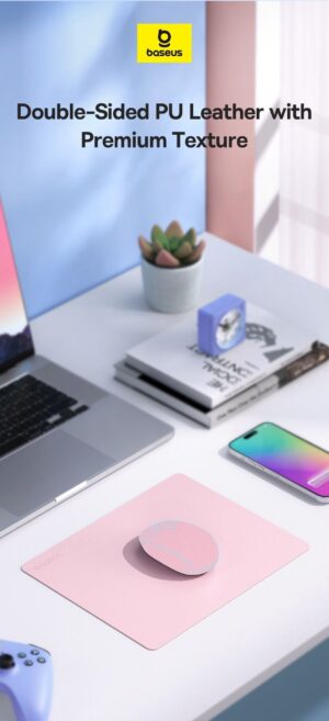 Lót Chuột Baseus Mouse Pad Chất Liệu Da PU Siêu Mịn - Ảnh 9